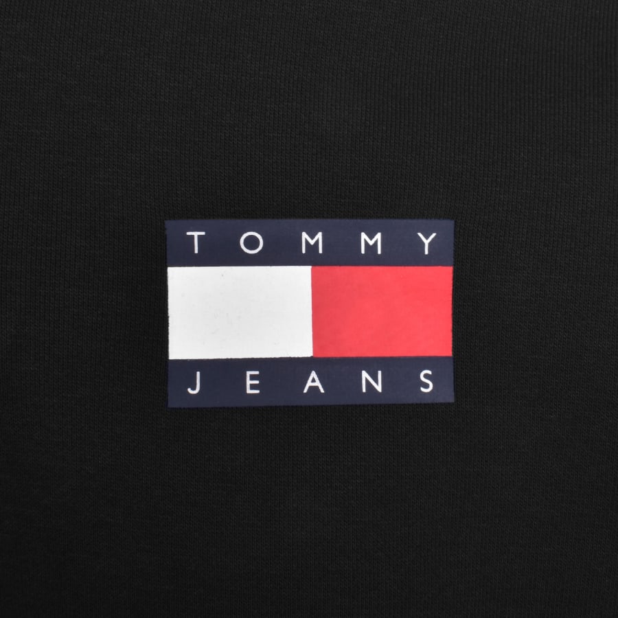 Tommy Jeans Logo Sweatshirt Black Mainline Menswear Canada